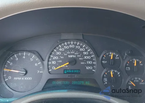 2002 Chevrolet Trailblazer Ext Lt из США, поврежденный, VIN 1GNET16SX26106457